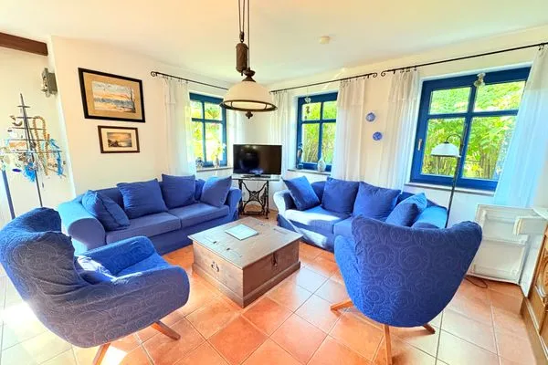 Wohnzimmer  Ferienhaus Arkona