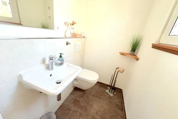 Gäste-WC  Ferienhaus BUG