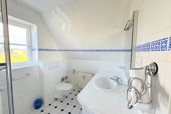 Badezimmer  Ferienwohnung Drachen