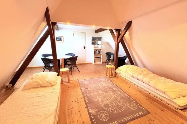 Schlafzimmer  Ferienwohnung Drachen