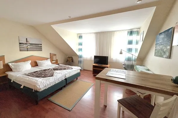 Wohnzimmer  Ferienwohnung Fischers Wiek