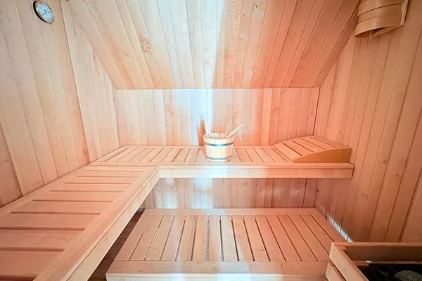 Sauna  Ferienhaus Heimathafen