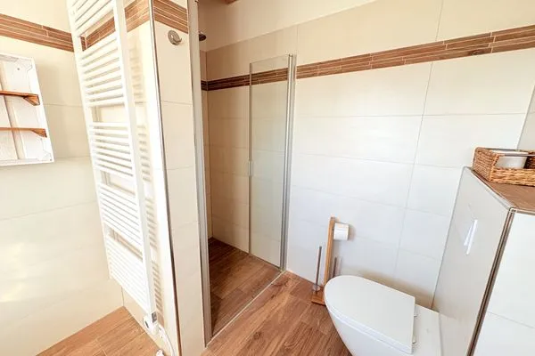 Badezimmer  Ferienhaus Heimathafen