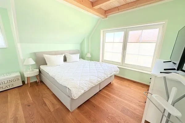 Schlafzimmer  Ferienhaus Heimathafen