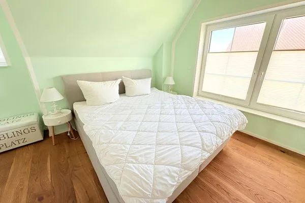 Schlafzimmer  Ferienhaus Heimathafen