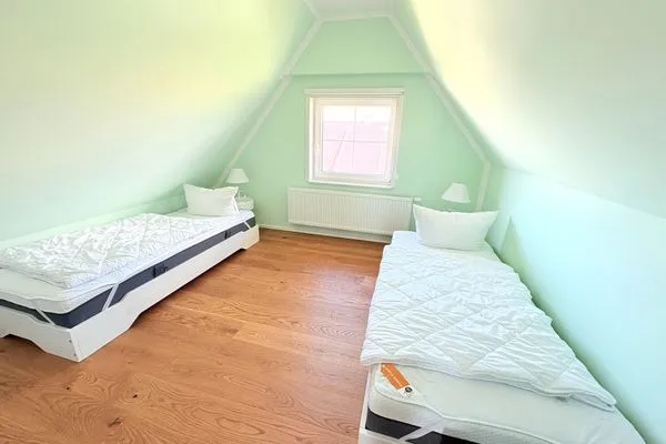 Schlafzimmer  Ferienhaus Heimathafen