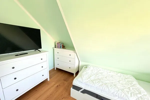 Schlafzimmer  Ferienhaus Heimathafen