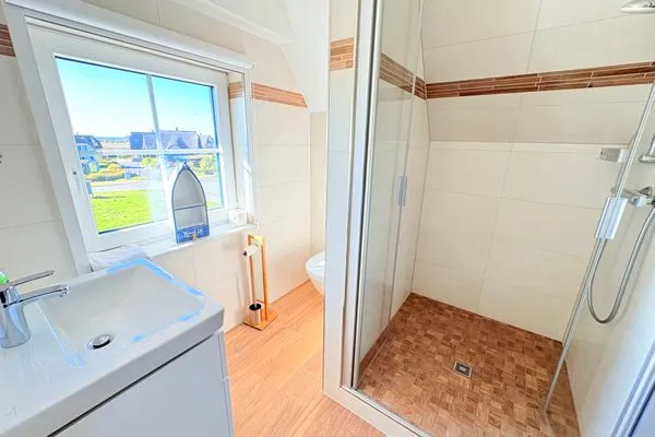 Badezimmer  Ferienhaus Heimathafen