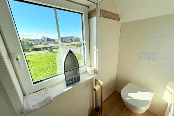 Badezimmer  Ferienhaus Heimathafen