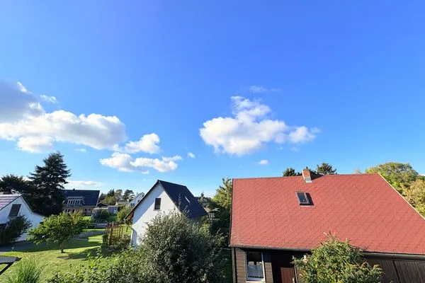 Gartenblick  Ferienhaus Imke