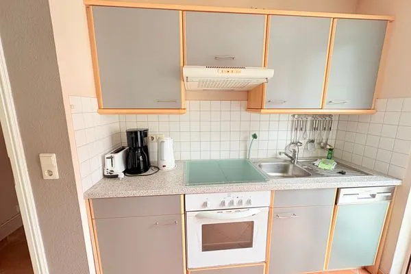 Küche / Küchenzeile  Ferienwohnung Ostsee-Buhne
