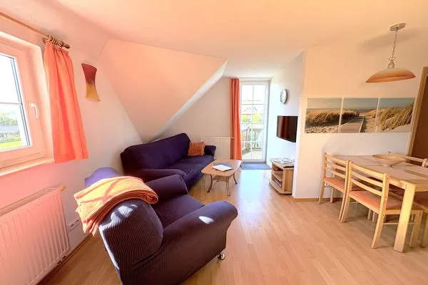 Wohnzimmer  Ferienwohnung Seelenfrieden 3