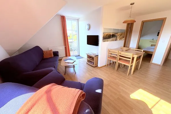 Wohnzimmer  Ferienwohnung Seelenfrieden 3