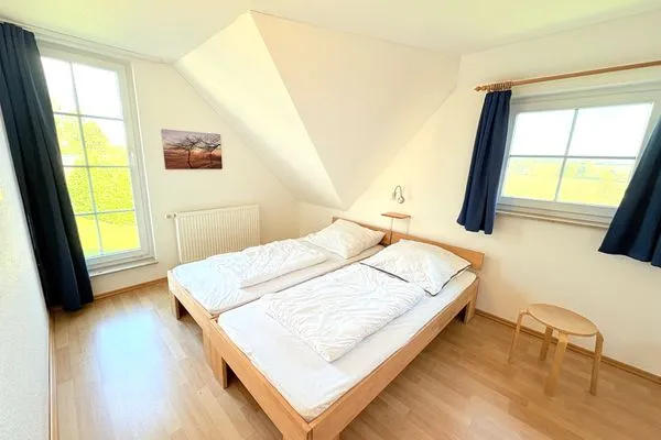 Schlafzimmer  Ferienwohnung Seelenfrieden 7
