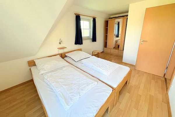 Schlafzimmer  Ferienwohnung Seelenfrieden 7
