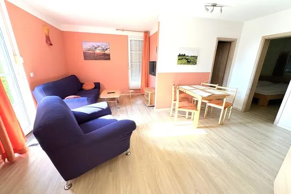 Wohnzimmer  Ferienwohnung Seelenfrieden 1