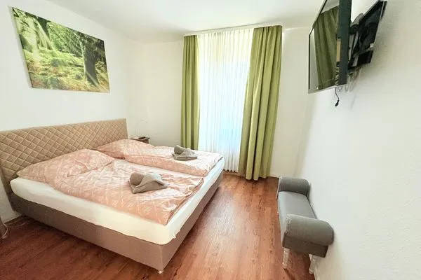Schlafzimmer  Wohnung 14 im Haus Hühnergott