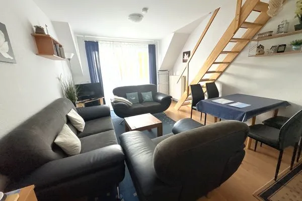Wohnzimmer  Ferienwohnung Sonnenperle - Wohnung 13