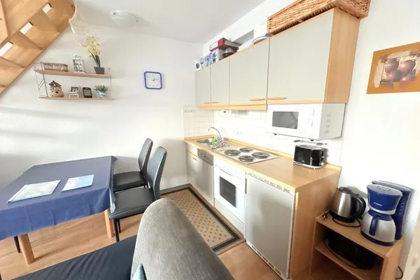 Küche / Küchenzeile  Ferienwohnung Sonnenperle - Wohnung 13