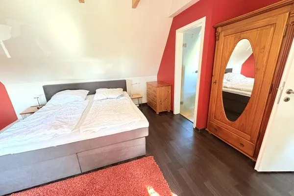 Schlafzimmer  Wohnung 1 (Zeesboothaus)