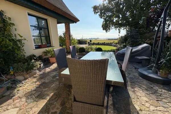 Terrasse  Wohnung 1 (Zeesboothaus)