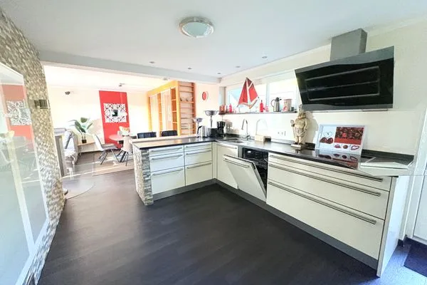 Küche / Küchenzeile  Wohnung 1 (Zeesboothaus)