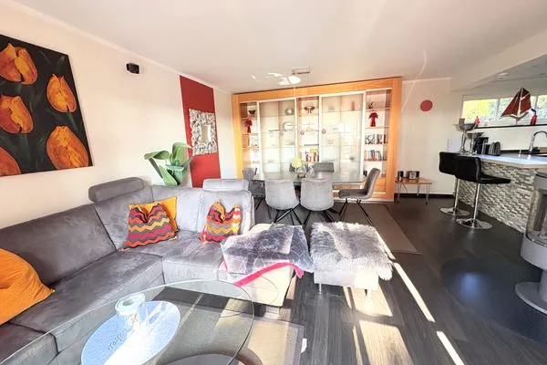 Wohnzimmer  Wohnung 1 (Zeesboothaus)