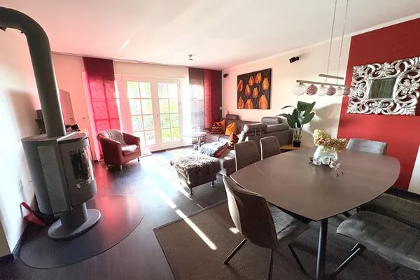 Wohnzimmer  Wohnung 1 (Zeesboothaus)