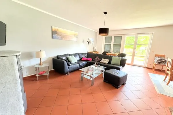 Wohnzimmer  Ferienhaus zum Kranichblick