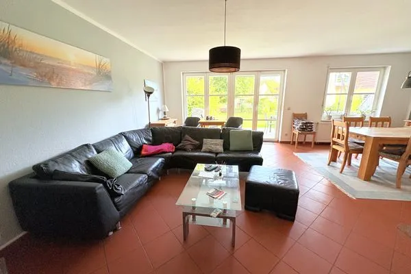Wohnzimmer  Ferienhaus zum Kranichblick