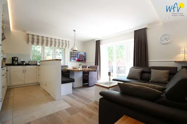 Wohnzimmer Blanker Hans Ferienwohnung 4