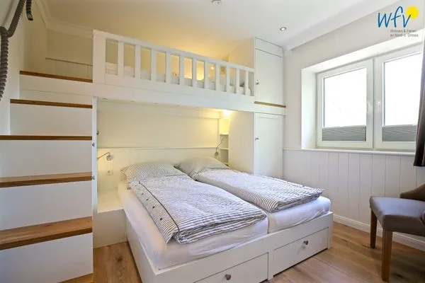 Schlafzimmer Blanker Hans Ferienwohnung 4