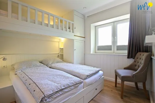 Schlafzimmer Blanker Hans Ferienwohnung 4