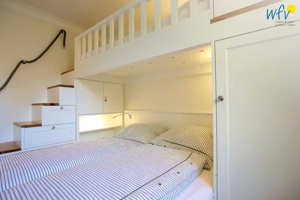 Schlafzimmer Blanker Hans Ferienwohnung 4