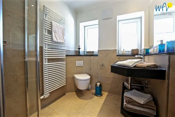 Badezimmer Blanker Hans Ferienwohnung 4