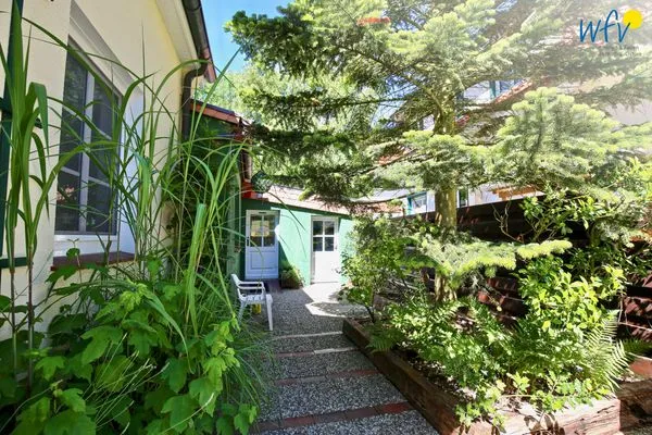 Fassade / Eingang Haus Seemumel Ferienwohnung Unser Boot