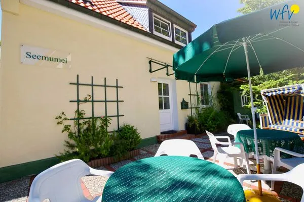 Terrasse Haus Seemumel Ferienwohnung Unser Boot