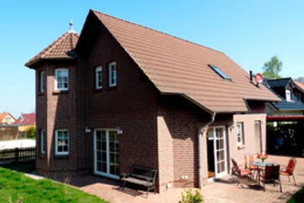 Hauptansicht  Ferienhaus Fleesensee