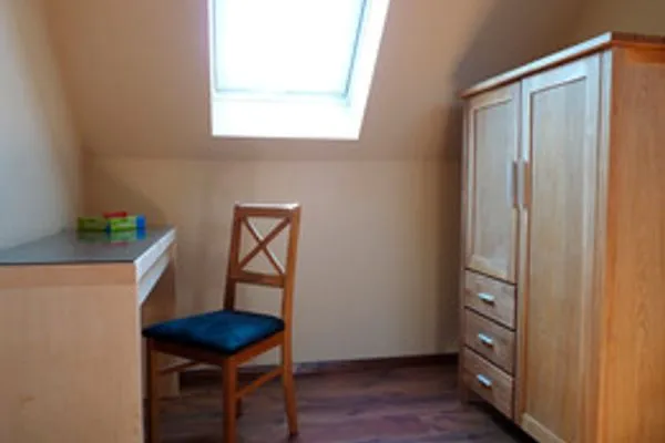 Schlafzimmer  Ferienhaus Fleesensee