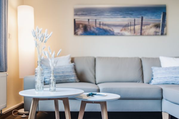  Am Deich 31 Haus Sommerliebe Zingst - Wohnzimmer