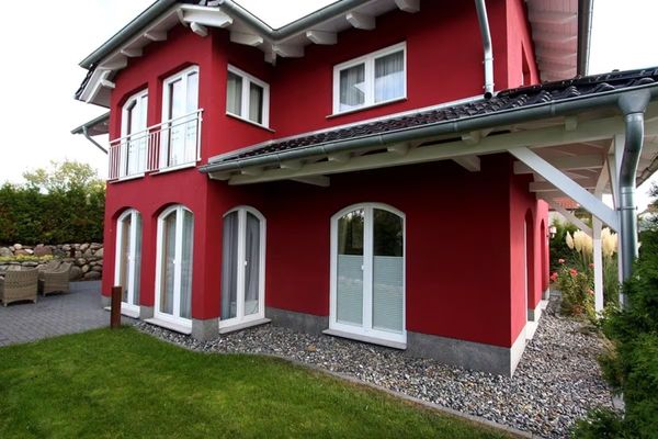 Ferienhaus Rubin - Modernes Ferienhaus mit 3 Schlafzimmern, Kamin und Sauna