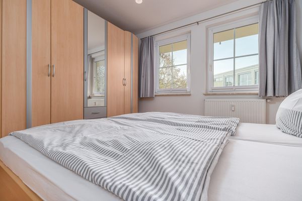  Hafenstrasse 28 Wohnung 2 Stadtgeflüster Zingst - Schlafzimmer
