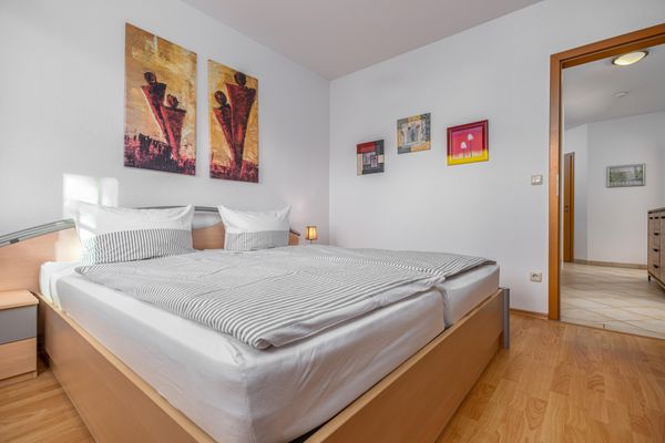  Hafenstrasse 28 Wohnung 2 Stadtgeflüster Zingst - Schlafzimmer