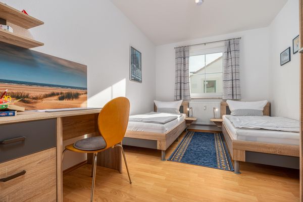  Hafenstrasse 28 Wohnung 2 Stadtgeflüster Zingst - Schlafzimmer