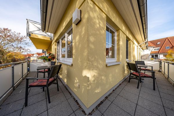  Hafenstrasse 28 Wohnung 2 Stadtgeflüster Zingst - Balkon