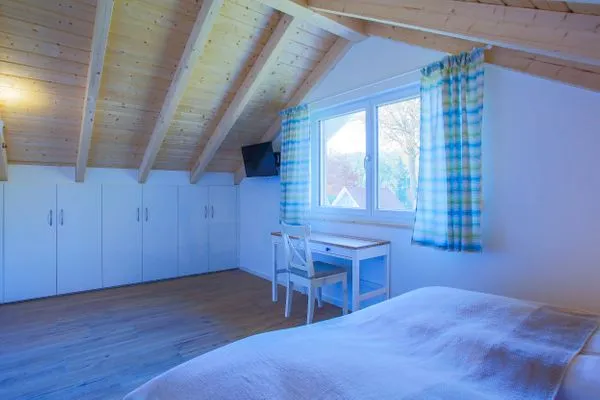 Einfamilienhaus Am Hafen 21 in Zieslow — zweites Schlafzimmer  Am Hafen 21