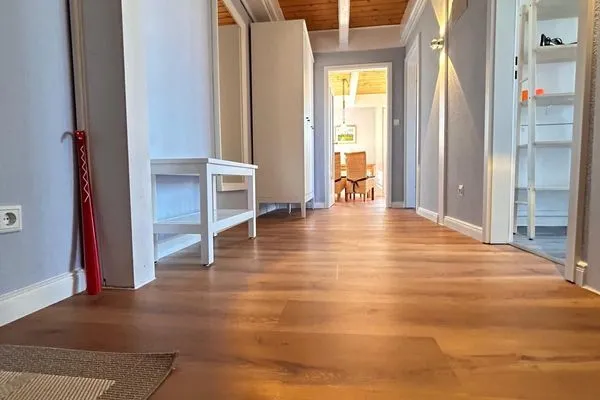 Wohnzimmer  Ferienwohnung Deichbrise Pellworm