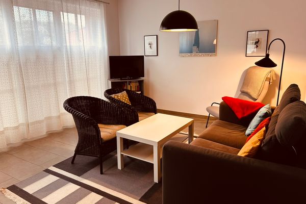  Möwennest Wieck - Wohnzimmer