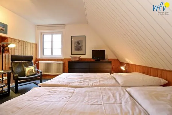 Schlafzimmer Haus Seemumel Ferienwohnung Unser Boot