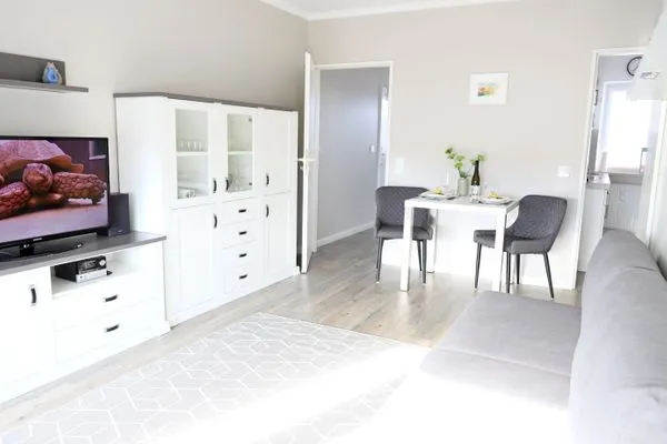 Wohnzimmer  Kjeirstr. 34, Whg. 17, Haus Atlanta, SeeTied